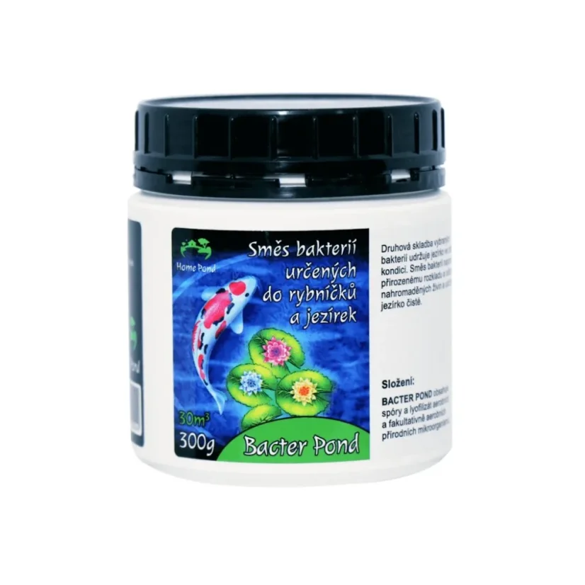 Bacter Pond 300 g – Bakterie do jezírka 30m3 Bacter Pond 300 g – Bakterie do jezírka 30m3