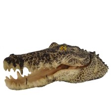 MC Dekorace Krokodýlí hlava 15 cm