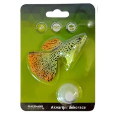 MC Dekorace Guppy Fish 9,7x14x2,5 cm