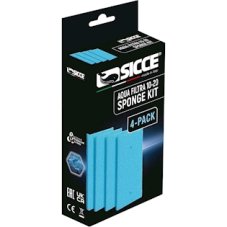 Sicce AQUA FILTRA 10-20 – Náhradní filtrační houby (Sada 4 ks)