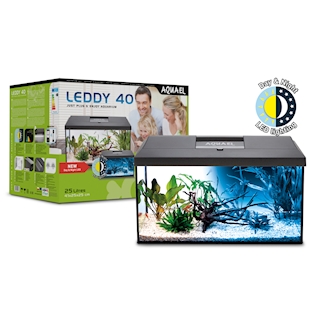 AQUAEL Akvarijní set LEDDY D&N 40, 25l, černý
