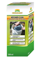 HEISSNER CLEAN Speciální čistič – pro čerpadla, filtry a UV lampy, 500 ml ZP9001-00