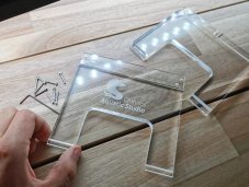 Chihiros transparentní držáky LED WRGB II