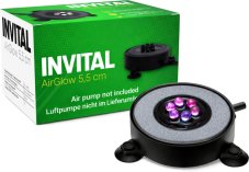 INVITAL AirGlow LED vzduchovací disk 5,5 cm