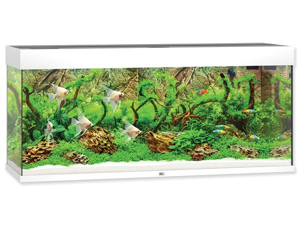 Akvarijní set Juwel Rio LED 240 bílá 121x41x55cm 240l Akvarijní set Juwel Rio LED 240 bílá 121x41x55cm 240l