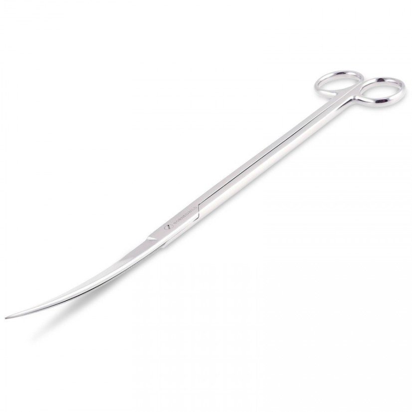 Akvarijní nůžky zahnuté 25 cm