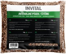 Akvarijní písek hnědý 2-4 mm 25kg