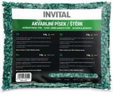 Akvarijní štěrk zelený 4-8mm 3kg