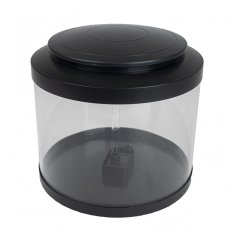 INVITAL LED válcové akvárium 16l filtrace v krytu