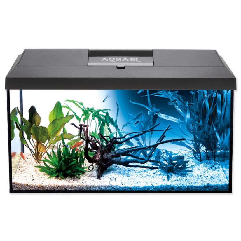 Akvarijní set Aquael LEDDY LED Day & Night černý 60x30x30cm 54l Akvarijní set Aquael LEDDY LED Day & Night černý 60x30x30cm 54l