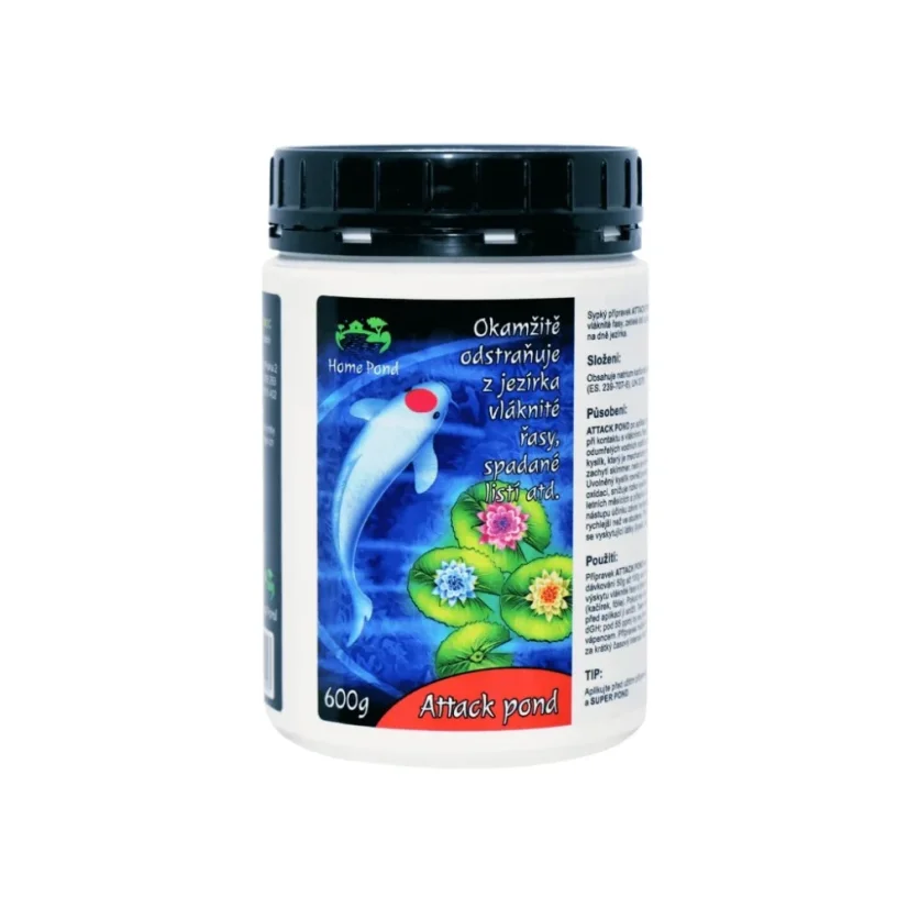 Attack Pond 600 g – Přípravek k rychlému čištění jezírka do 5m3