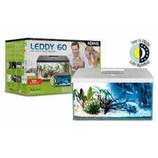 Aquael Akvarijní set Leddy 60 bílý D&N 2.0