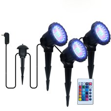 INVITAL RGB jezírkové osvětlení 3ks