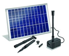 Sada solárního efektového čerpadla HEISSNER 610 l/h vč. 2 efektů SP610-00