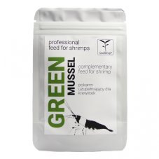 QualDrop Green Mussel - krmivo pro krevety 10 g