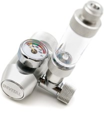 INVITAL CO2 regulátor s jehlovým ventilem