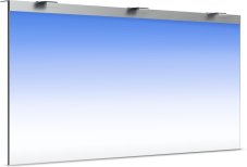 INVITAL Backlight LED pozadí pro akvária 150 x 50 cm