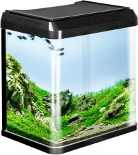 Mini akvarijní set 7l s LED osvětlením a vnitřní filtrací černý