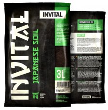 INVITAL Japanese Soil 3 l Powder hnědý japonský substrát