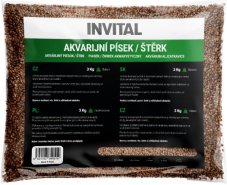 Akvarijní písek hnědý 0,8-1,2mm 3kg