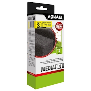 AQUAEL Náhradní molitan Unifilter 500, 3ks AQUAEL Náhradní molitan Unifilter 500, 3ks