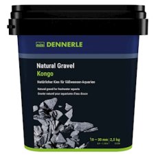 DENNERLE Natural Gravel Kongo, 10 - 30 mm, 2,5 kg