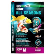 JBL Celoroční krmivo PROPOND ALL SEASONS M, 2,2 kg