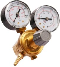 CO2 redukční ventil se dvěma manometry