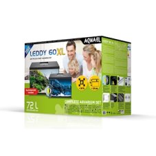 AQUAEL Akvarijní set LEDDY 60 XL D&N, 72l