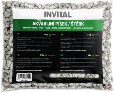 Akvarijní štěrk bílý 4-8 mm 3kg