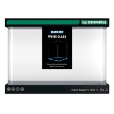 DENNERLE Akvárium Nano Tank White Glass, 70L