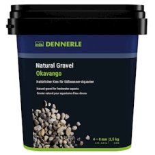 DENNERLE Natural Gravel Okavango, 4 - 8 mm, 2,5 kg