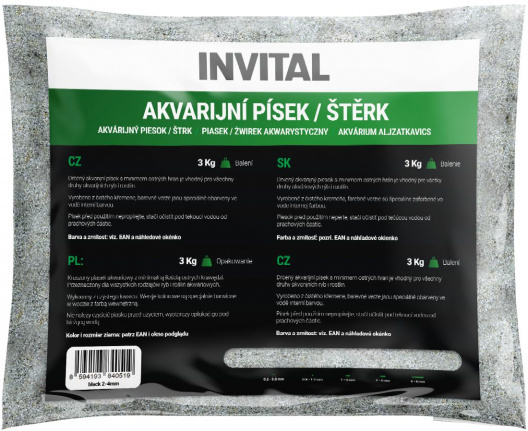 Akvarijní písek křemičitý jemný 0,2-0,8mm 25kg Akvarijní písek křemičitý jemný 0,2-0,8mm 25kg