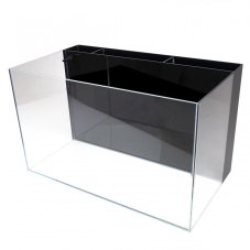 Optiwhite akvárium se zadní filtrací 60x33x36 cm černá